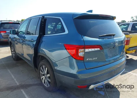 2020 Honda Pilot Awd Ex из США, поврежденный, VIN 5FNYF6H35LB009074